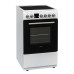 Голяма готварска печка  VOX CHT 5155W, 53л, витрокерамичен плот